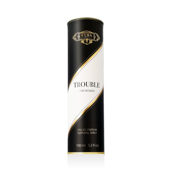 Elegant bottle of Cuba Cuba Trouble EDP