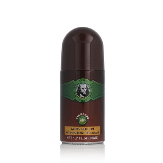 Cuba Green Deodorant Roll-on in Packaging