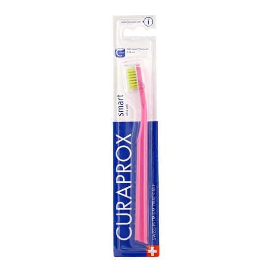 Curaprox 7600 smart ultra soft toothbrush in pink color