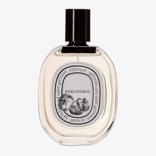 Close-up of Diptyque Philosykos EDT bottle