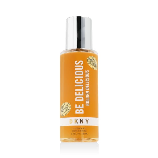 Originaalne DKNY Donna Karan Be Delicious Golden Bodyspray pakend Kuldse kehapihusti DKNY Donna Karan Be Delicious detailvaade