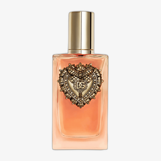 Dolce & Gabbana Devotion EDP 2 ml spray sample close-up, minimalist sample vial