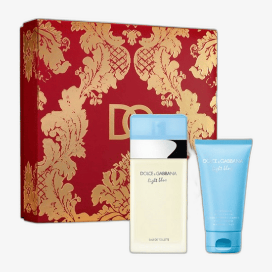 Dolce & Gabbana Light Blue EDT Set with Mini and Body Cream