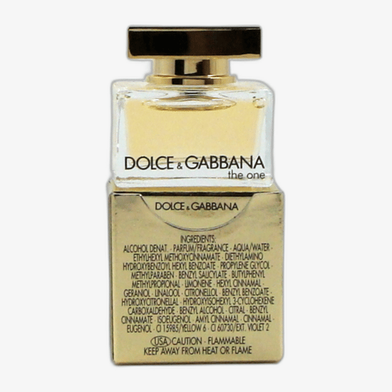 Elegant packaging of Dolce & Gabbana The One Eau de Parfum set