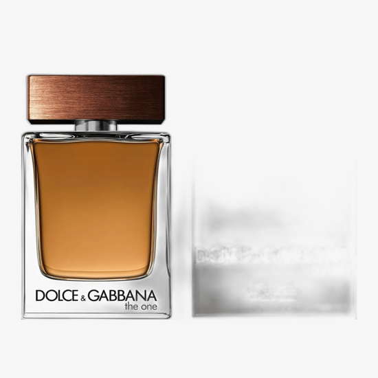 Elegant packaging of Dolce & Gabbana The One Pour Homme fragrance set