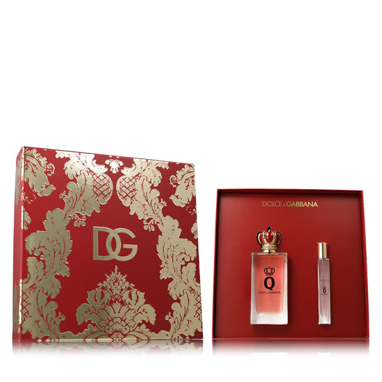 Bottle of Dolce & Gabbana Q perfume in an elegant design