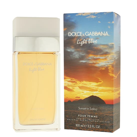Стильный флакон Dolce & Gabbana Light Blue Sunset in Salina EDT
