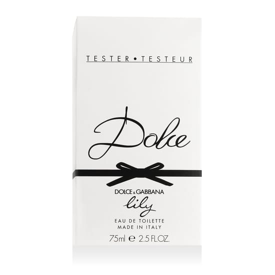 Close-up of Dolce & Gabbana Dolce Lily EDT bottle