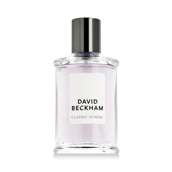 Original packaging of David Beckham Classic Homme EDT Bottle of David Beckham Classic Homme EDT on display