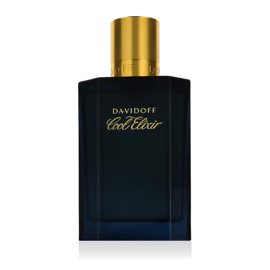 Close-up of Davidoff Cool Elixir Parfum Intense bottle