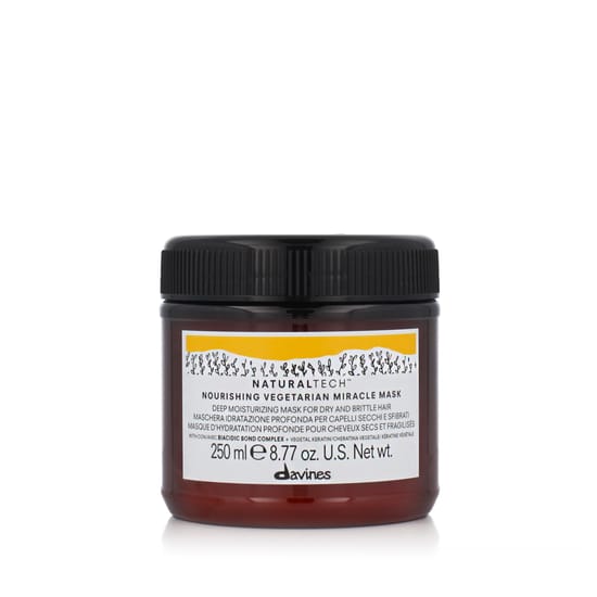 Davines naturaltech nourishing vegetarian miracle mask stiilses purgis