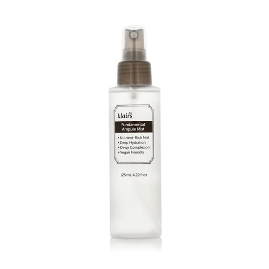 Hydrating spray Dear, Klairs Fundamental Ampule Mist in a bottle