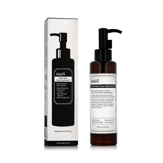 Dear, Klairs Gentle Black Deep Cleansing Oil pudel