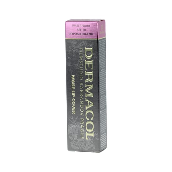 Dermacol Make-Up Cover SPF 30 (208) – jumestuskreemi detailne lähivõte