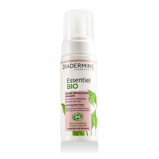 Diadermine Laboratoires Essentiel BIO Soothing Silky Foam in packaging