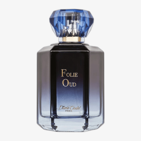 Originaalpakend Diane Castel Folie Oud EDP Diane Castel Folie Oud EDP pudel lähedalt