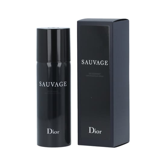 Dior christian sauvage deodorant vapo pudel väljapanekul