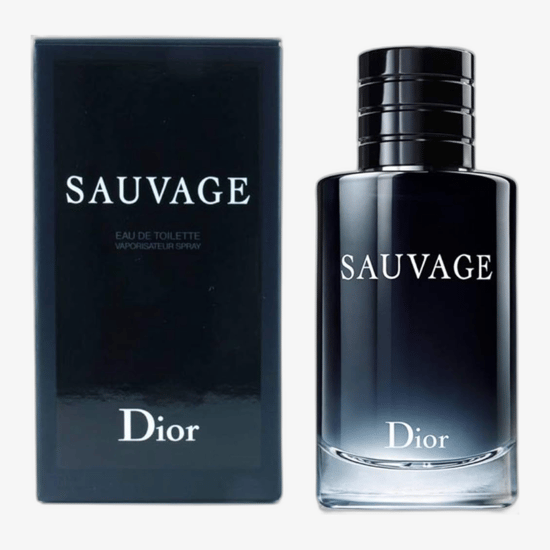 Lahtipakitud pudel Dior Sauvage EDT