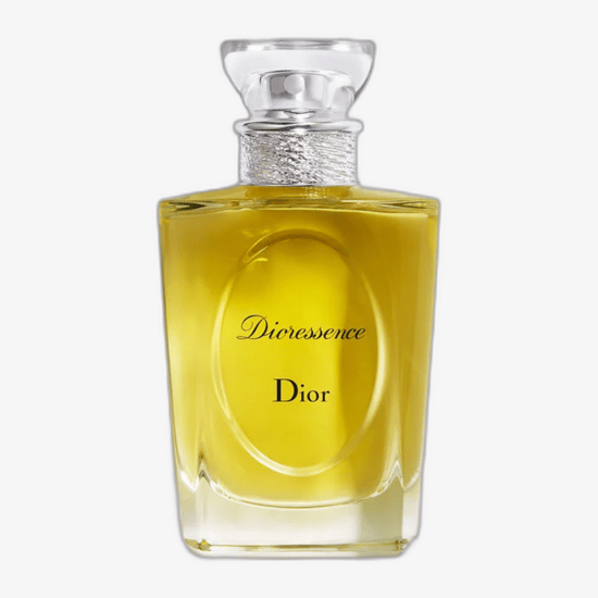 Флакон Dior Christian Les Creations de Monsieur Dior Dioressence EDT, отражающий минимализм и изысканность