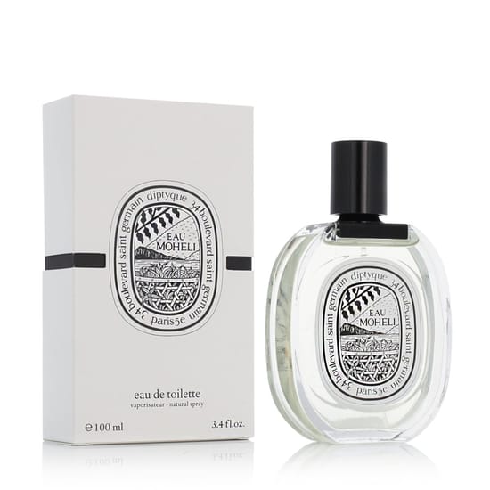 Diptyque Eau Moheli EDT pudel lähedalt