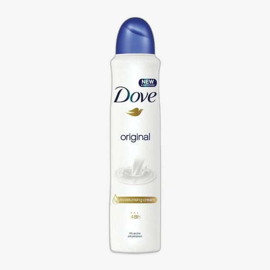 Упаковка дезодоранта-антиперспиранта Dove Original 48ч Флакон дезодоранта-антиперспиранта Dove Original 48 часов