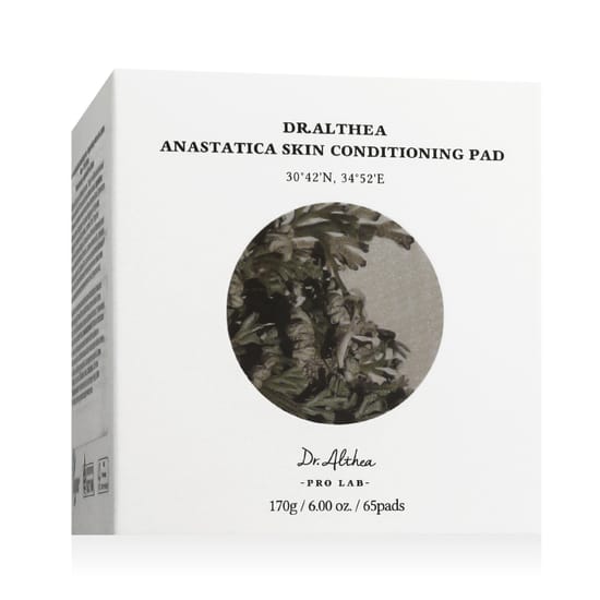 Dr.Althea Anastatica Skin Conditioning Pad 65 tk üksikasjadest lähedalt
