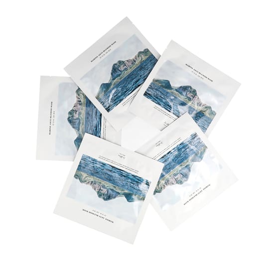 Крупный план маски Dr.Althea Marine Anti-Blemish Упаковка маски Dr.Althea Marine Anti-Blemish