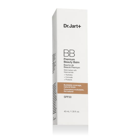 Dr.Jart+ Premium BB Beauty Balm SPF 50 in Light Medium for natural coverage and sun protection