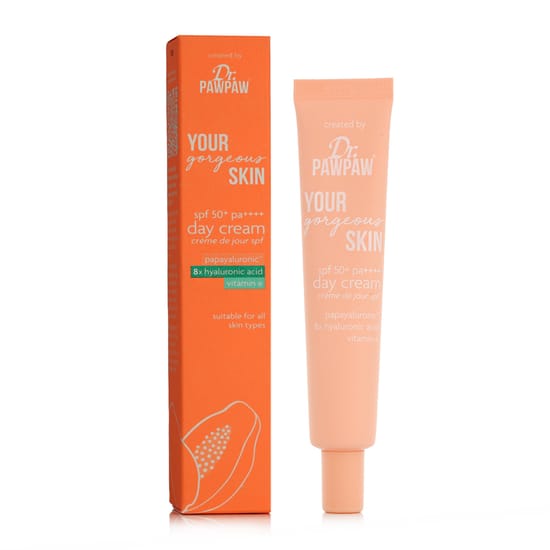 Close-up of Dr. PAWPAW Your Gorgeous Skin Day Cream SPF 50+