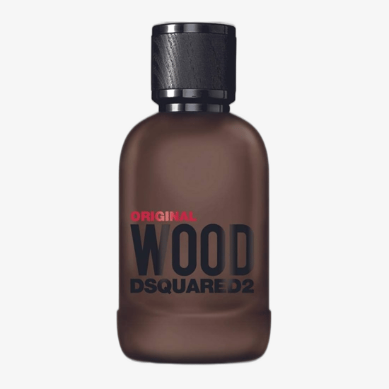 Sleek bottle of Dsquared2 Original Wood EDP