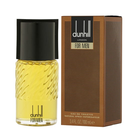 Elegant bottle of dunhill for men edt close-up