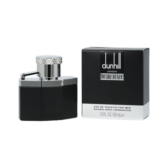 Sophisticated bottle of Dunhill Desire Black EDT