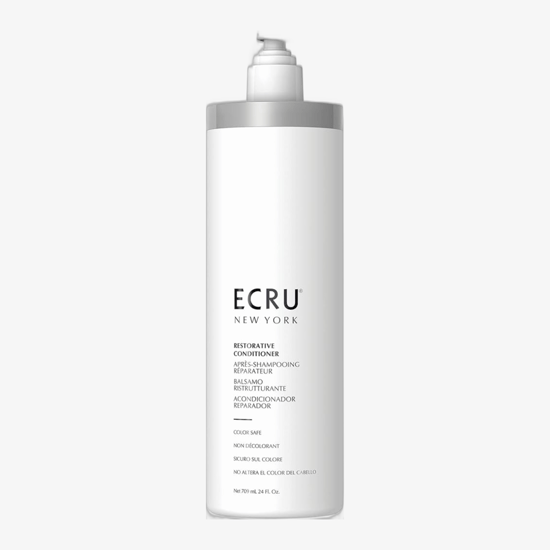 Упаковка кондиционера ECRU® Restorative Conditioner 70 для ухода и восстановления волос Бутылка кондиционера ECRU® Restorative Conditioner 70 для увлажнения и восстановления волос