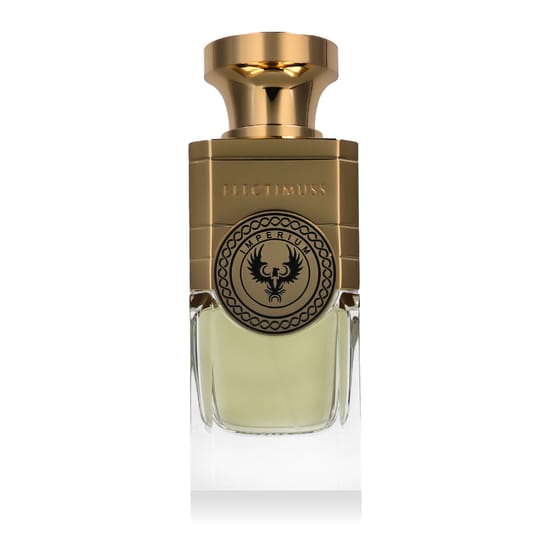 Elegant bottle of Electimuss Imperium Pure Perfume with minimalist design