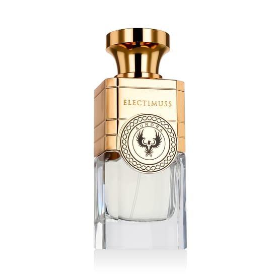 Elegant bottle of Electimuss Aurora Pure Perfume