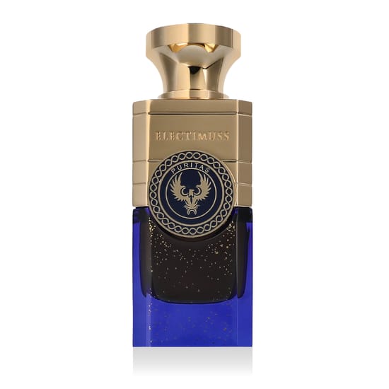 Sophisticated bottle of Electimuss Puritas Pure Perfume for elegant fragrance lovers