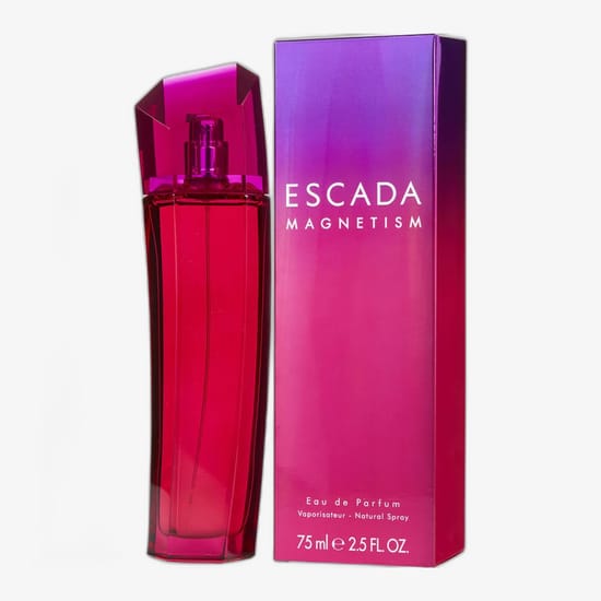 Bottle of Escada Magnetism EDP without packaging