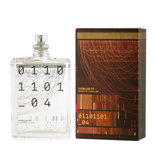 Оригинальная упаковка Escentric Molecules Molecule 04 EDT Бутылка Escentric Molecules Molecule 04 EDT крупным планом
