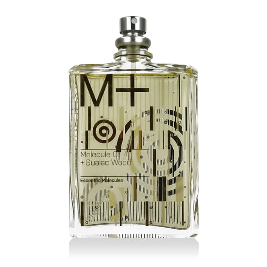 Elegant bottle of Escentric Molecules Molecule 01 + Guaiac Wood EDT