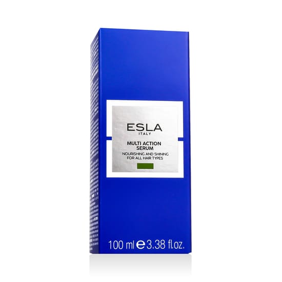Esla Italy Multi Action Serum pudel, detailne vaade ja tekstuur