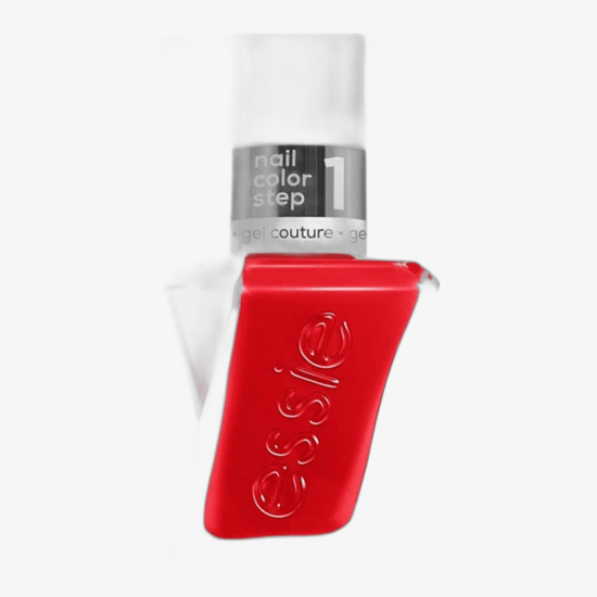 ESSIE Gel Couture 2.0 küünelaki pudel värviga Paint The Gown Red