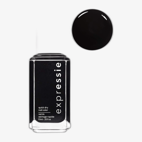 Essie Expressie kiire kuivamise must küünelakk Now Or Never