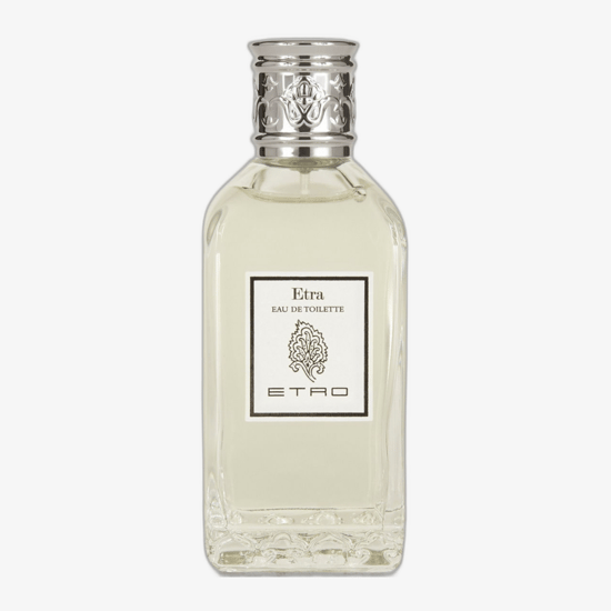 Close-up of the ETRO Etra Etro EDT 50 ml bottle