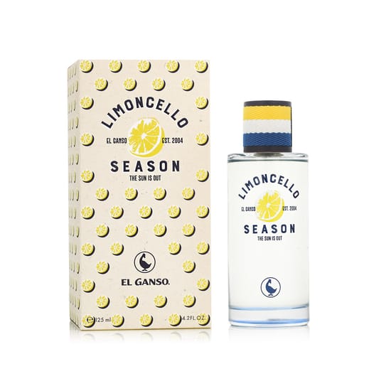 Close-up of El Ganso Limoncello Season EDT bottle