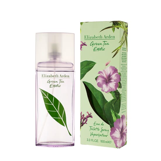Bottle of Elizabeth Arden Green Tea Exotic EDT up close