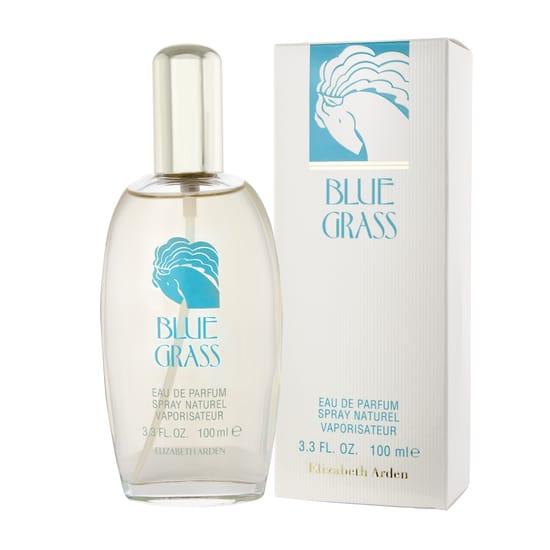 Elizabeth Arden Blue Grass EDP pudeli lähivõte