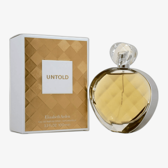 Close-up of Elizabeth Arden Untold EDP bottle