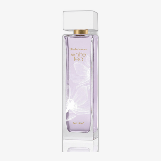 Rafineeritud ja minimalistlik pudel Elizabeth Arden White Tea Eau Lilac EDT unisex lõhnale