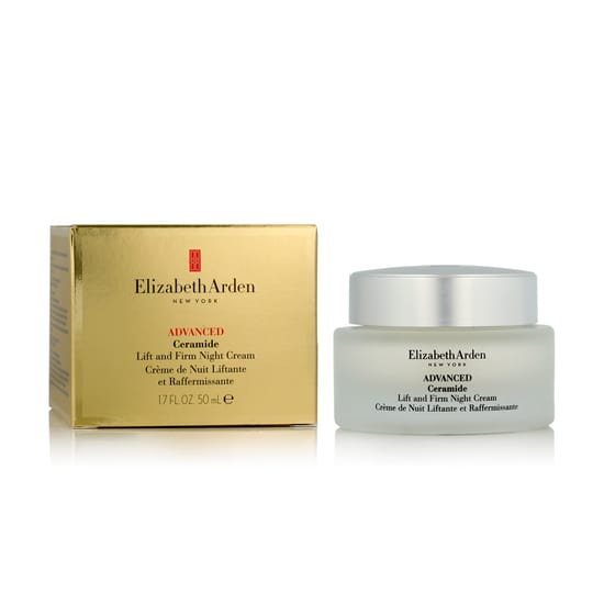 Close-up of elizabeth arden advanced ceramide lift and firm night cream