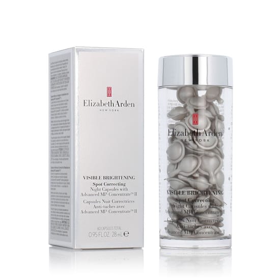 Elizabeth Arden nähtavate heledust suurendavate öökapslite lähedalt